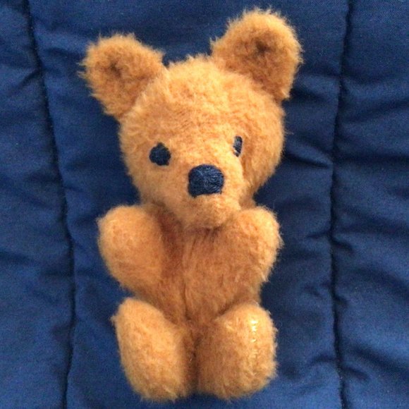 Stuffed elephant and stuffed baby bear. Home made from pattern/kit - Picture 8 of 9